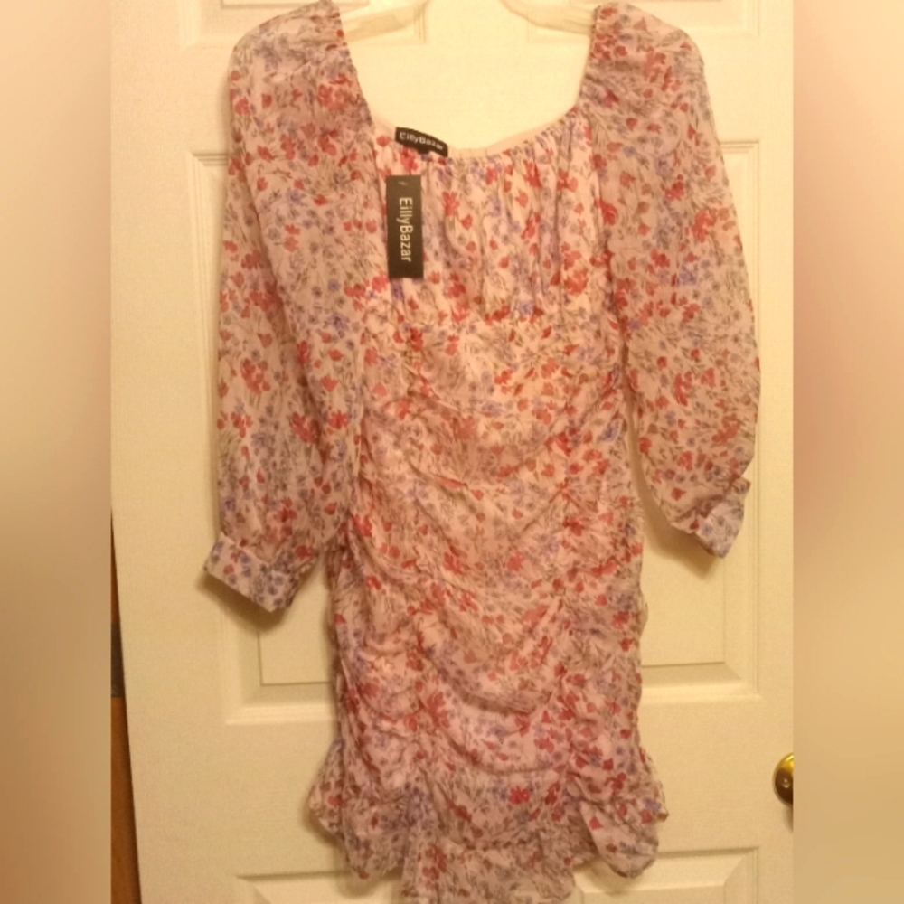 Floral dress NWT
